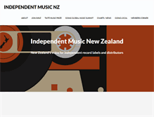 Tablet Screenshot of indies.co.nz